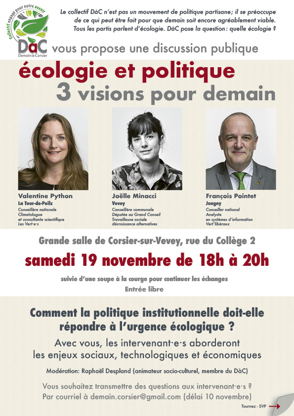 Debat écologie et politique-19.11.2022